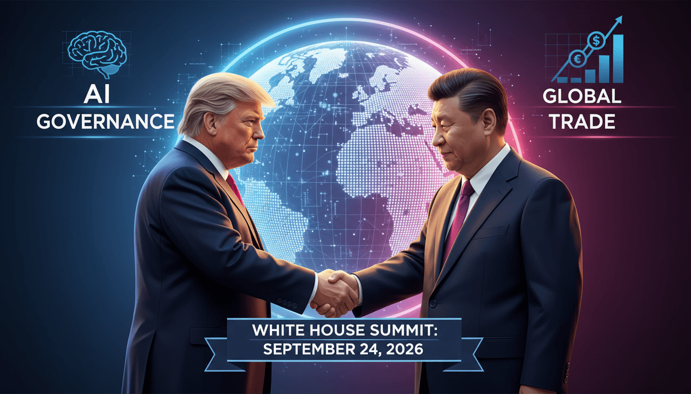 Trump and Xi Jinping Hold White House Summit on AI and Trade