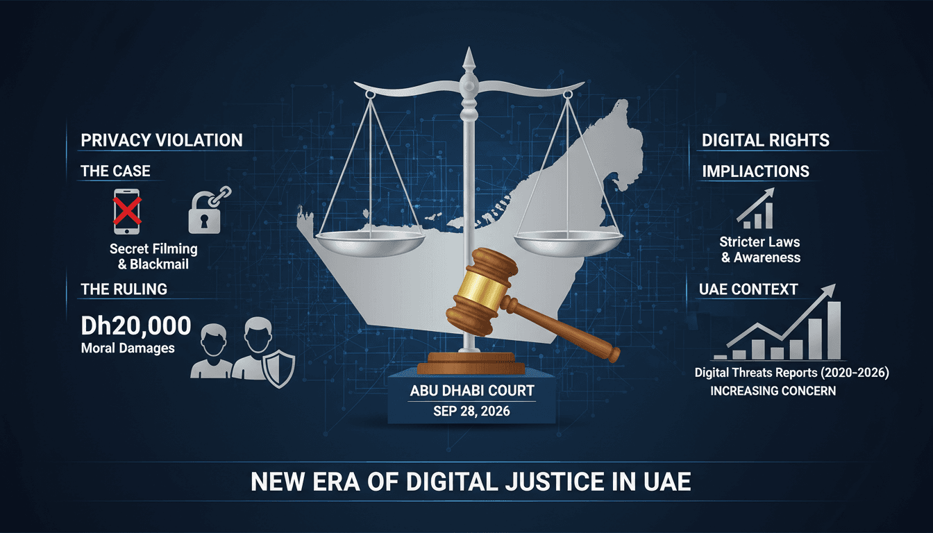 Abu Dhabi Court Awards Compensation for Privacy Violation and Blackmail