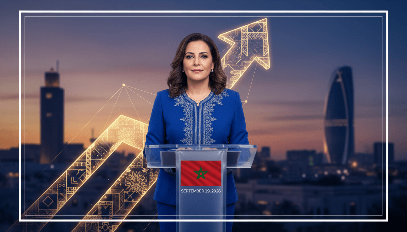 Fatima Ezzahra El Mansouri, Morocco's first female Prime Minister, representing a shift in gender representation in leadership.