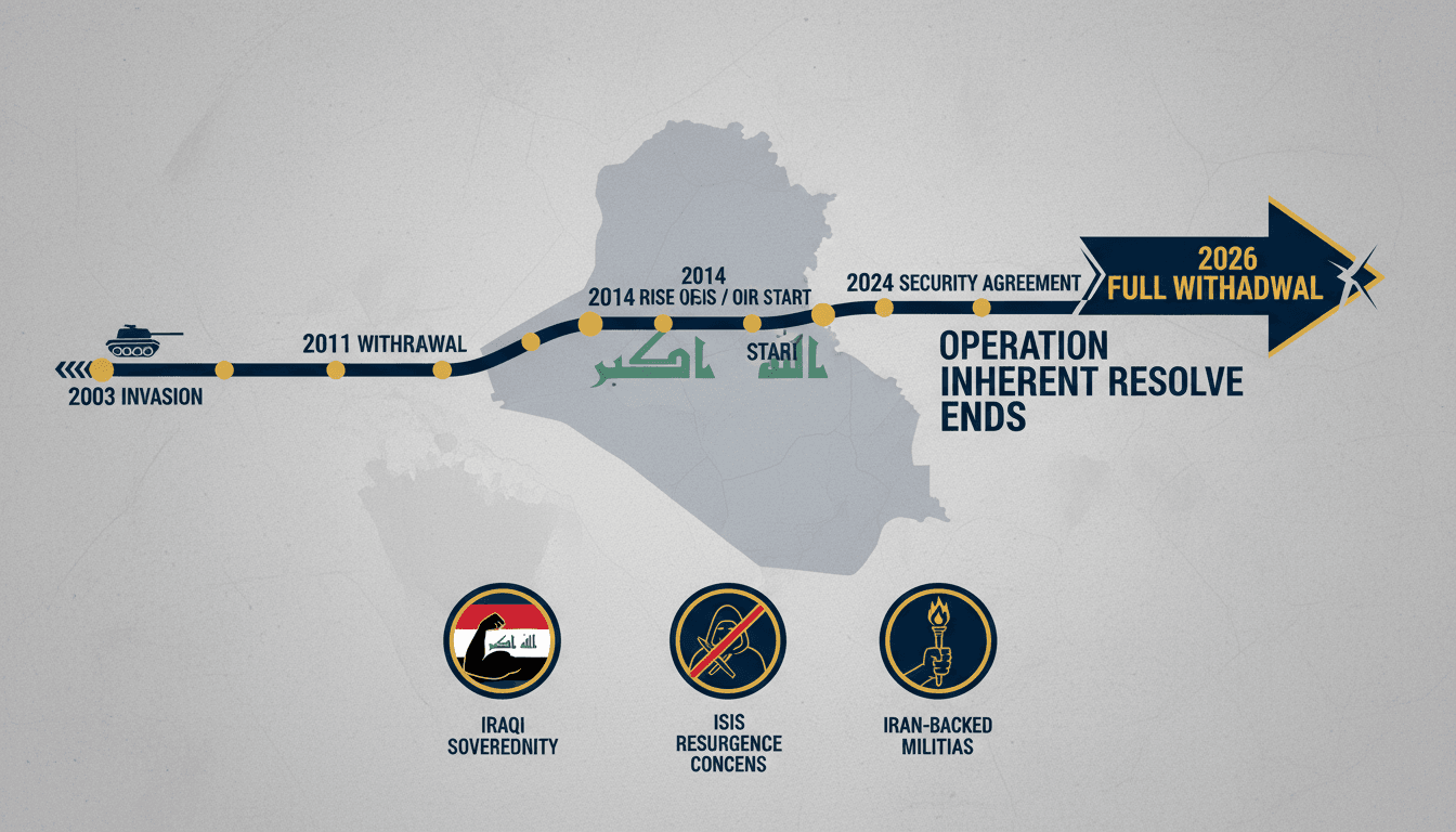 US Completes Troop Withdrawal from Iraq Ending Operation Inherent Resolve