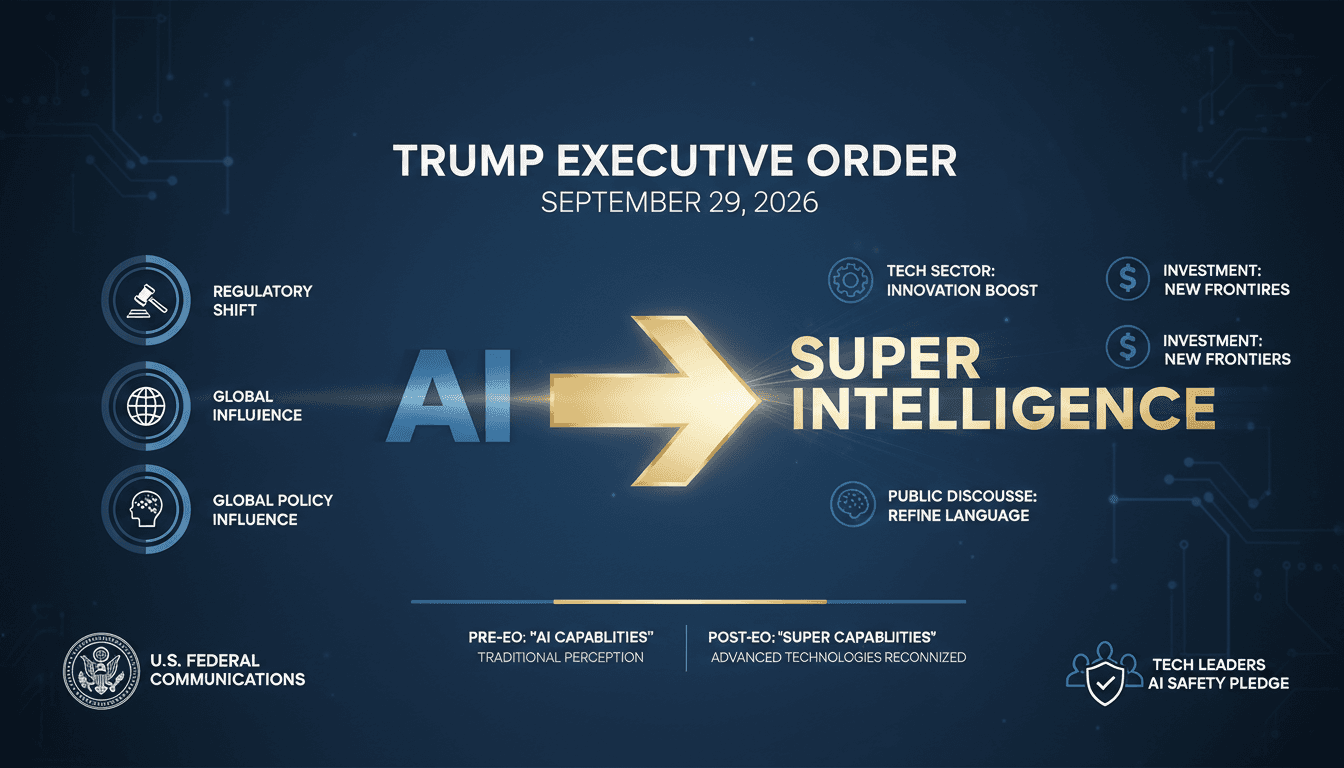 Infographic showing the transition from AI to Super Intelligence, highlighting key statistics and implications for various sectors.