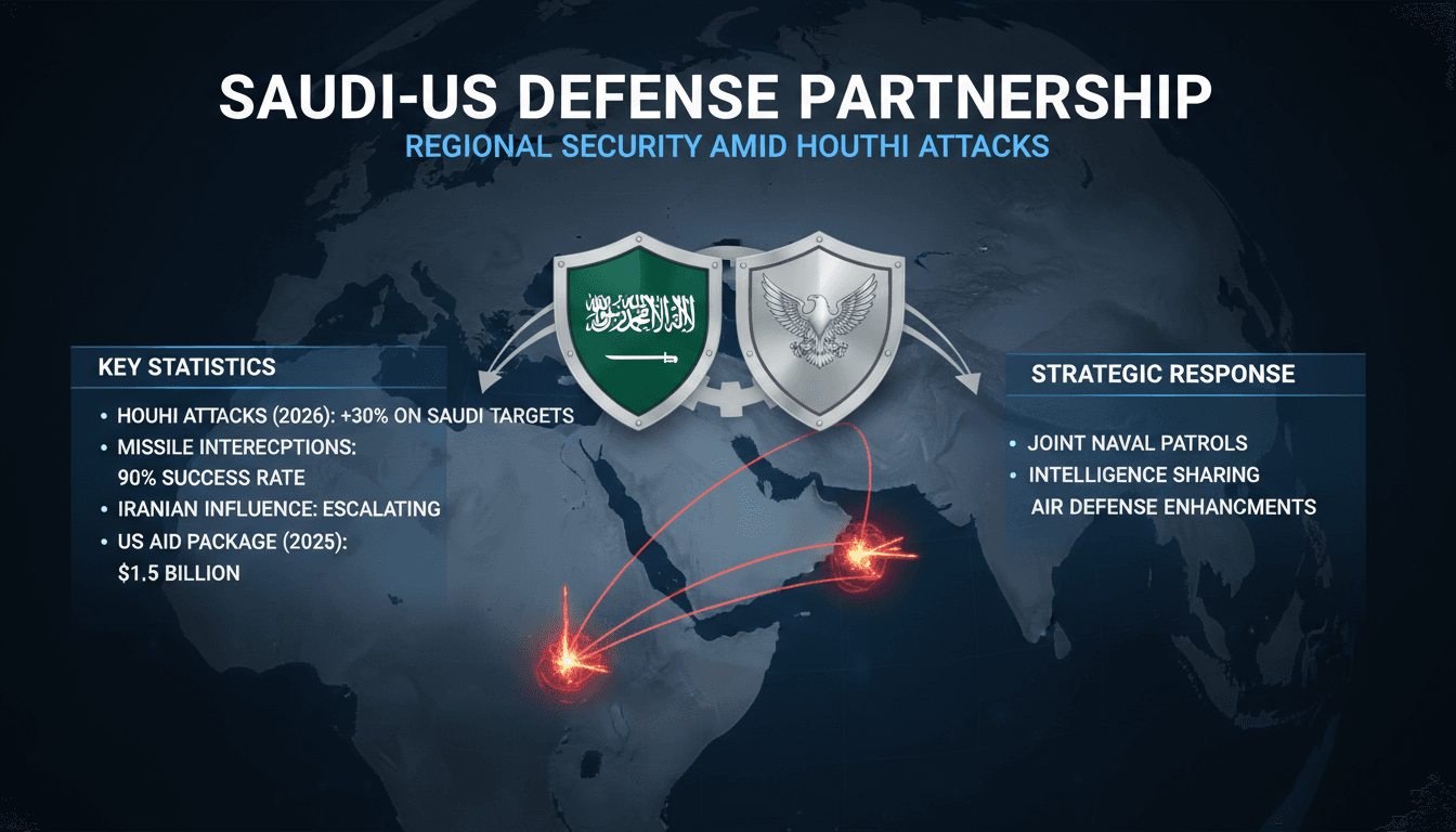 Saudi Defense Minister and US Secretary of War Discuss Regional Security Amid Houthi Attacks