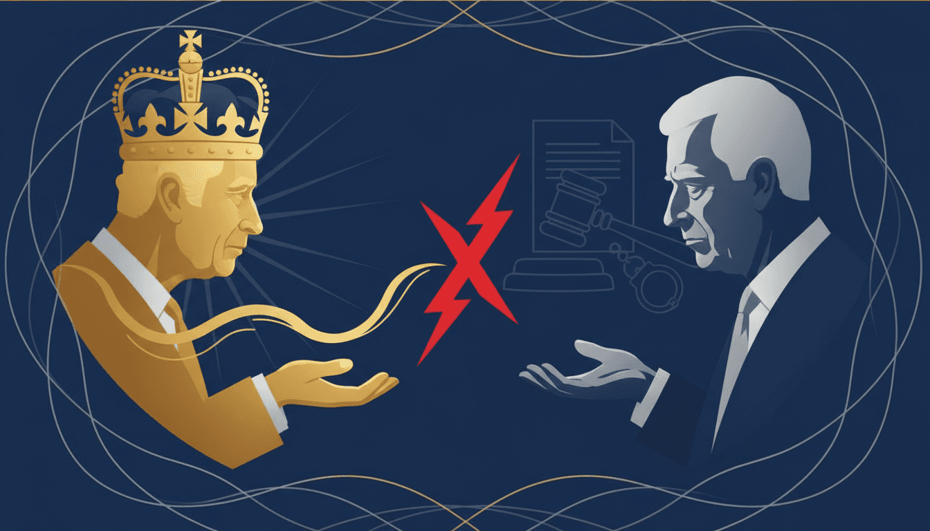 King Charles Restricts Funding for Andrew Mountbatten-Windsor's Legal Challenge Against Police