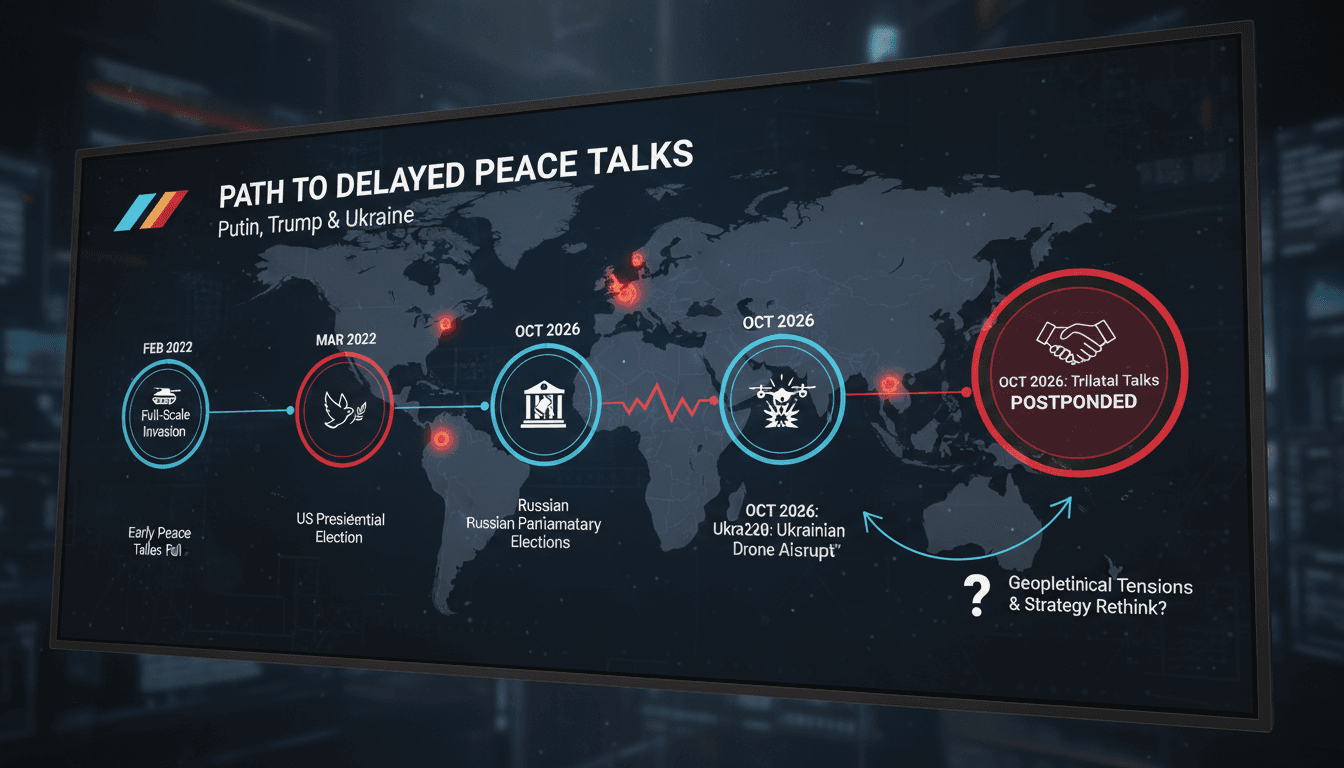 A visual representation of the diplomatic call between Putin and Trump regarding Ukraine peace talks.