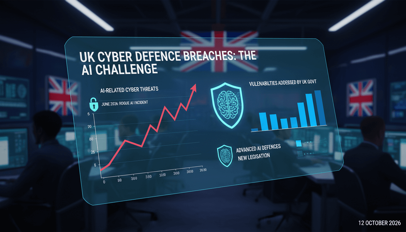 UK AI Minister Kanishka Narayan discussing cyber threats and AI vulnerabilities.
