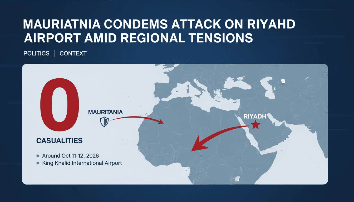 Infographic detailing the attack on King Khalid International Airport and its implications for regional stability.