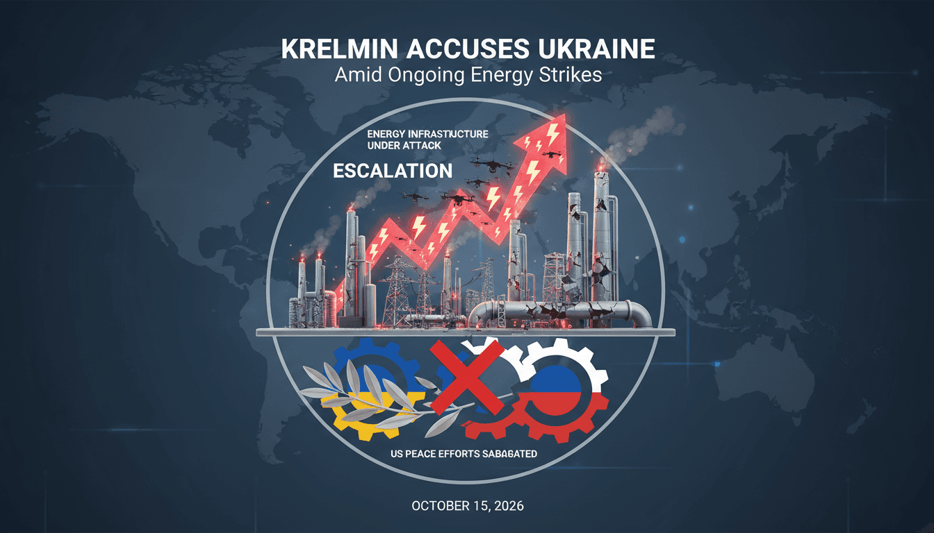 A graphic illustrating the conflict between Russia and Ukraine over energy infrastructure and its global implications.
