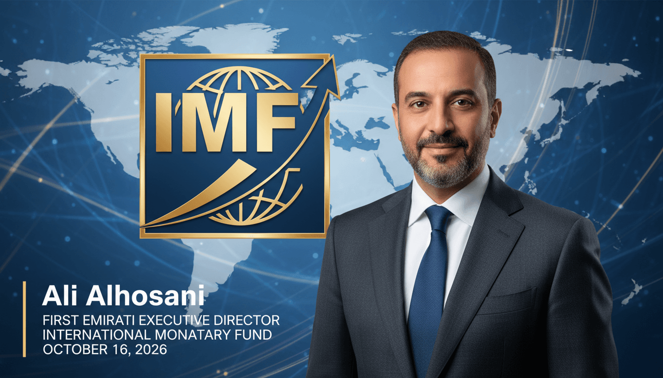 Ali Alhosani's historic appointment as the first Emirati Executive Director at the IMF, showcasing UAE's global finance leadership.