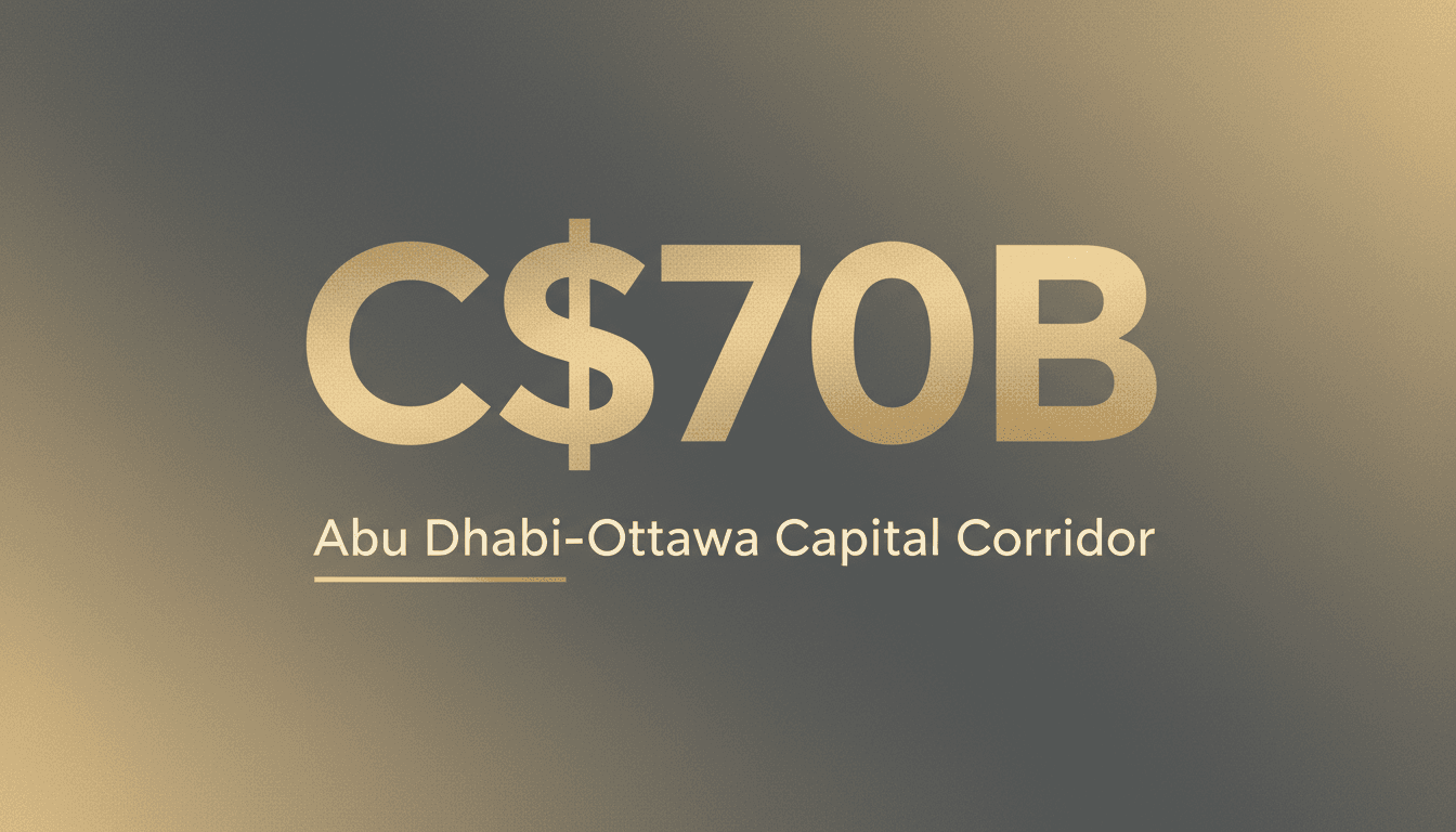 Crown Prince of Abu Dhabi arrives in Ottawa for state meetings on UAE Canada trade ties