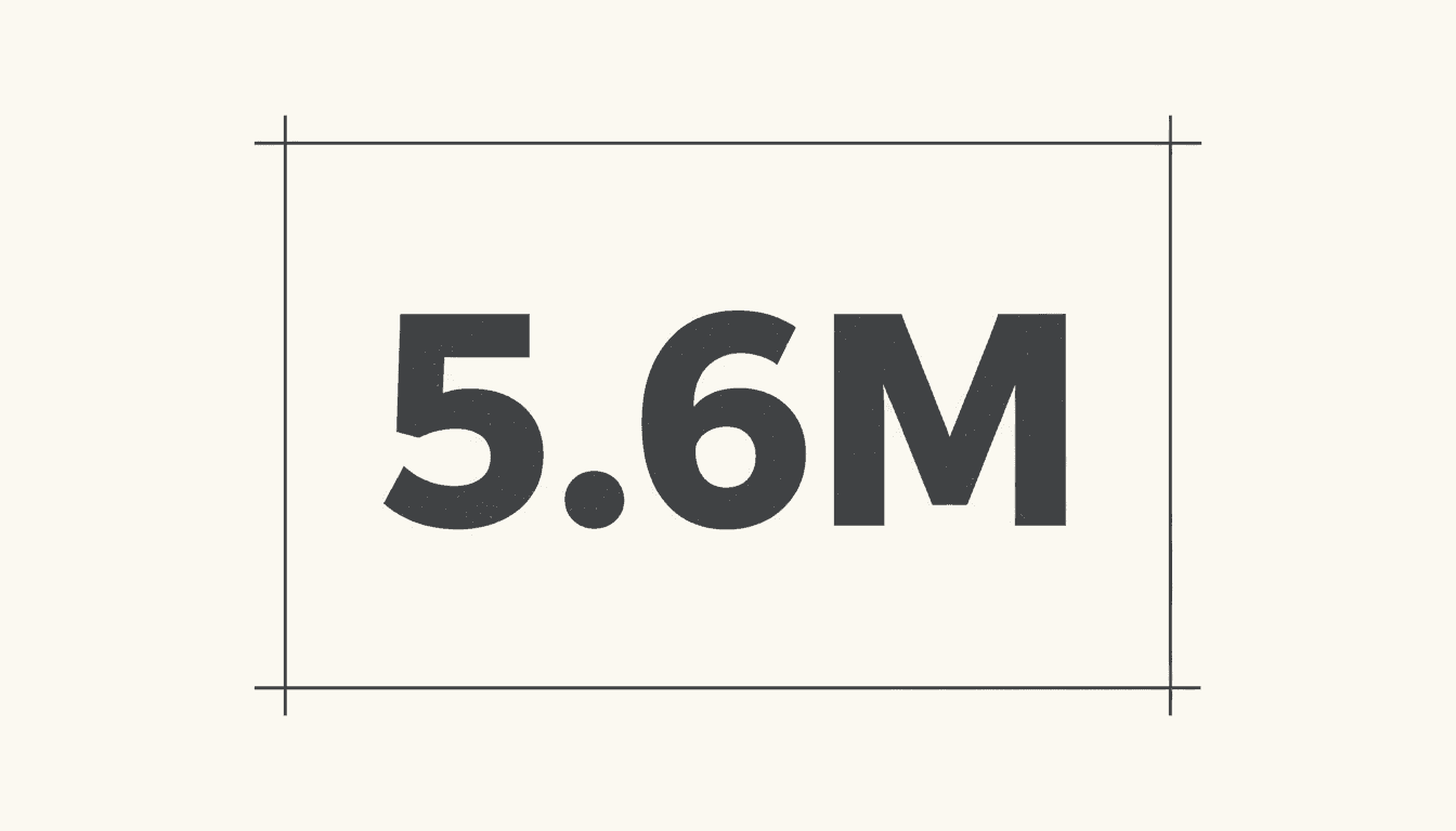 Minimalist graphic highlighting Norway population metric amid Donald Trump Nobel Peace Prize comments