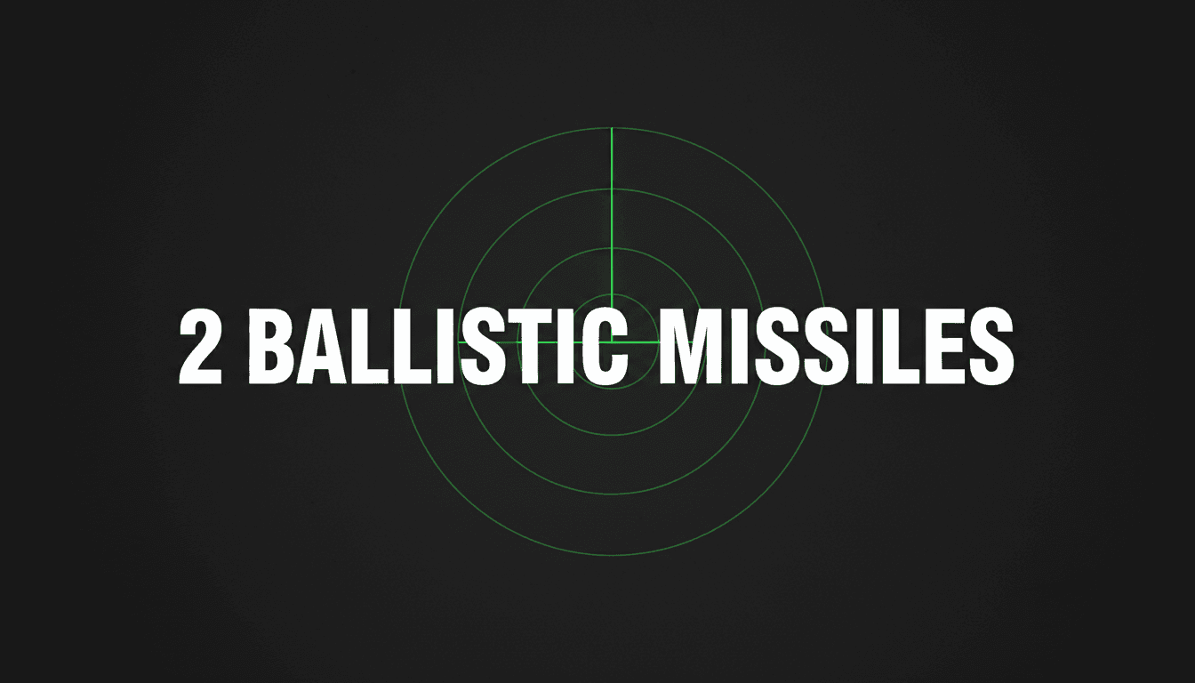Minimalist dark editorial graphic displaying bold typography referencing the Riyadh missile interception event