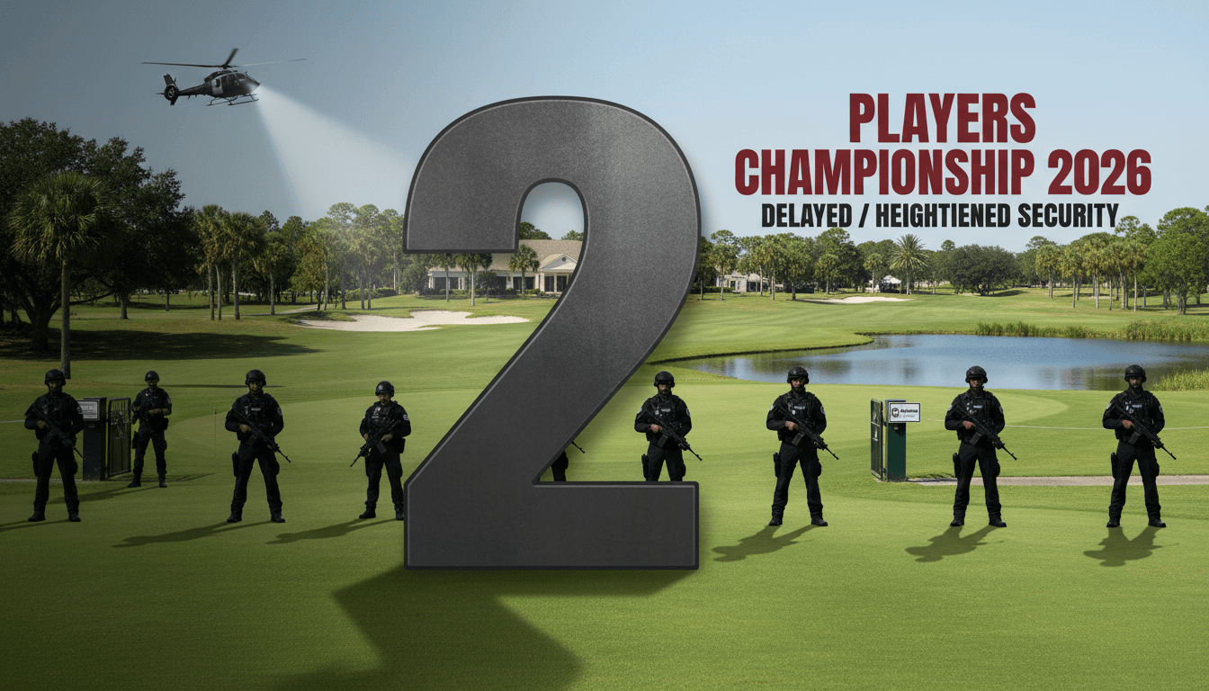 Manhunt for double murder suspect disrupts 2026 Players Championship