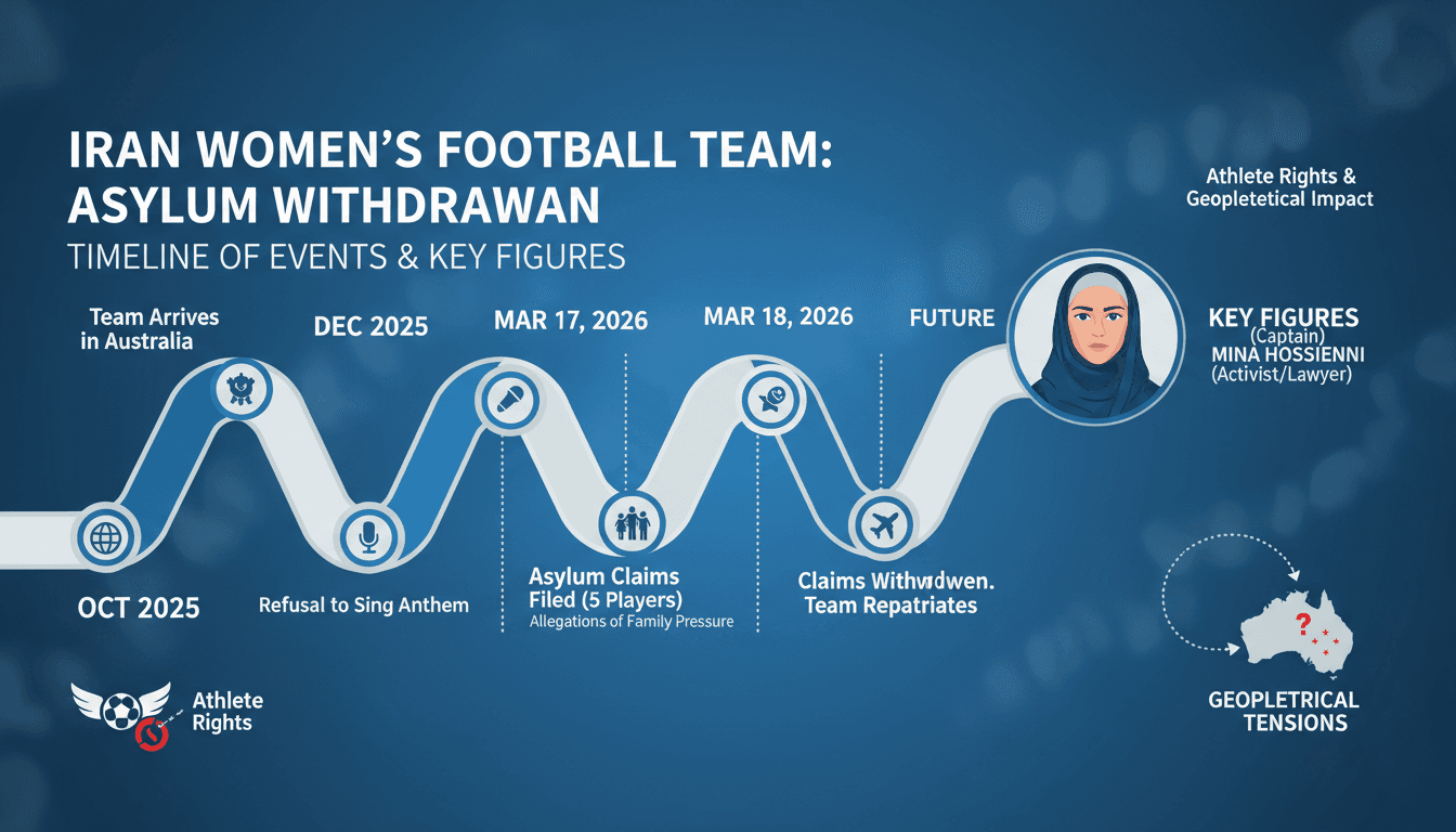 Iran Women's National Football Team Returns Home After Asylum Claims Withdrawn in Australia
