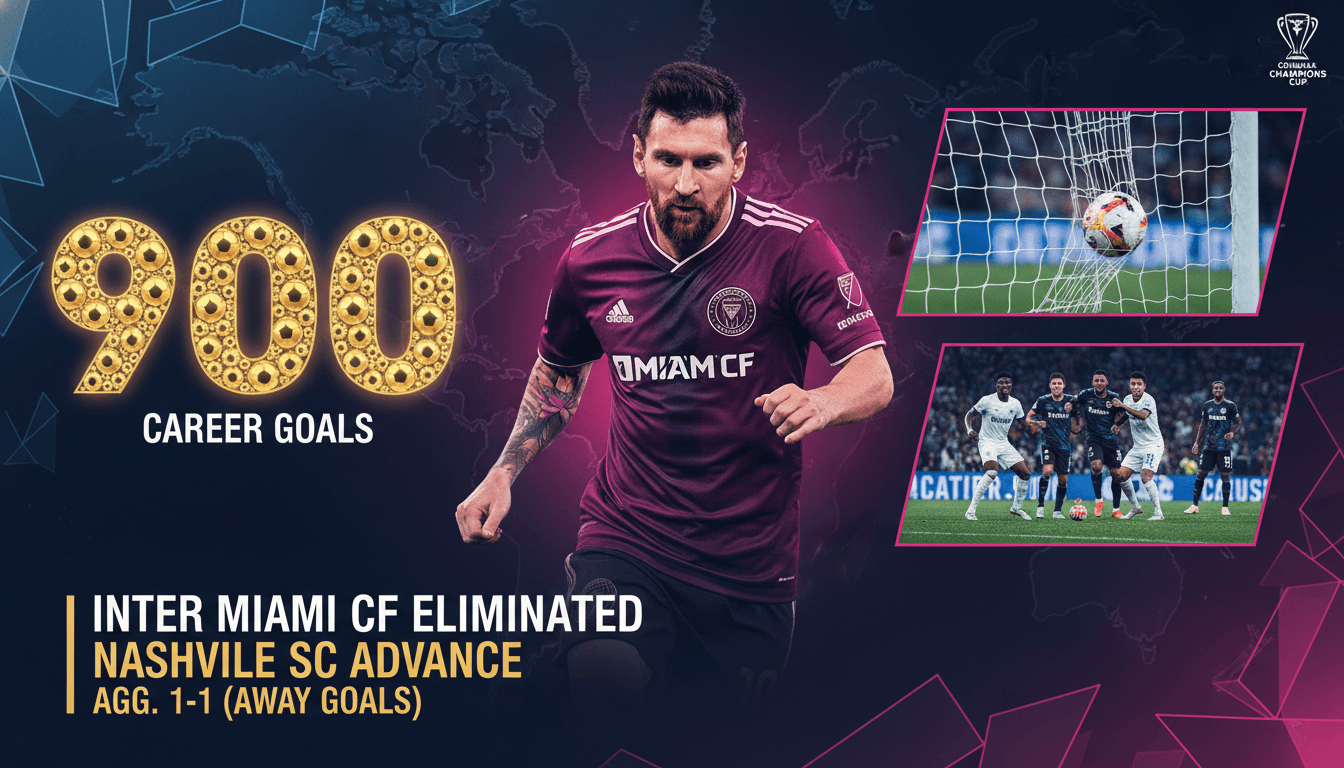 Inter Miami CF Eliminated from 2026 CONCACAF Champions Cup by Nashville SC