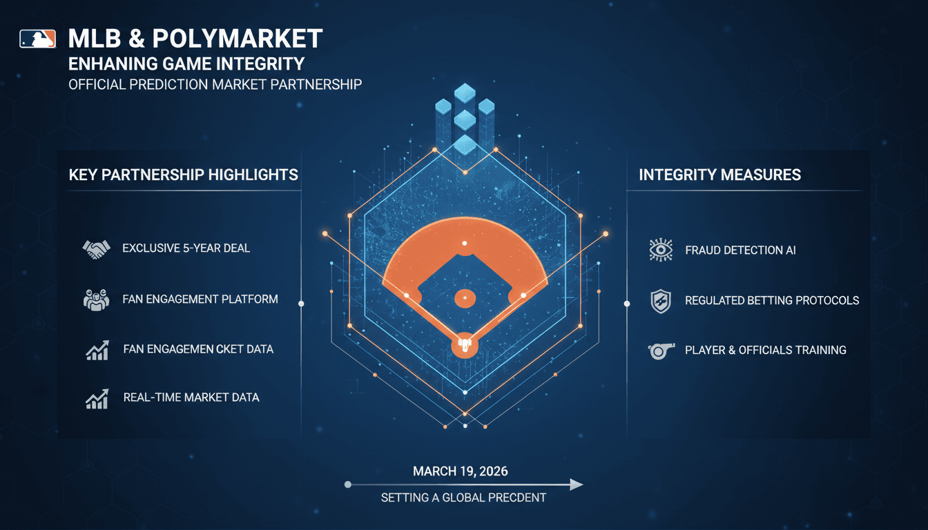 Major League Baseball Partners with Polymarket to Enhance Game Integrity through Prediction Markets