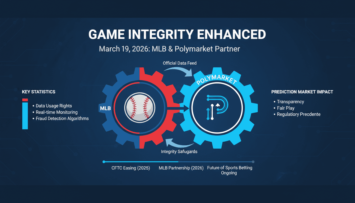Major League Baseball Partners with Polymarket to Enhance Game Integrity through Prediction Markets