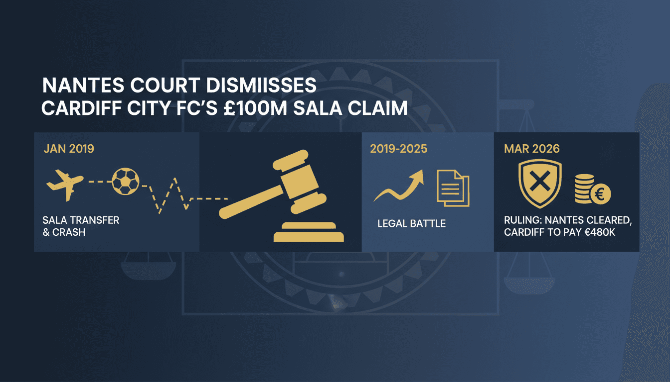 Nantes Court Dismisses Cardiff City FC's £100 Million Compensation Claim Over Sala Plane Crash