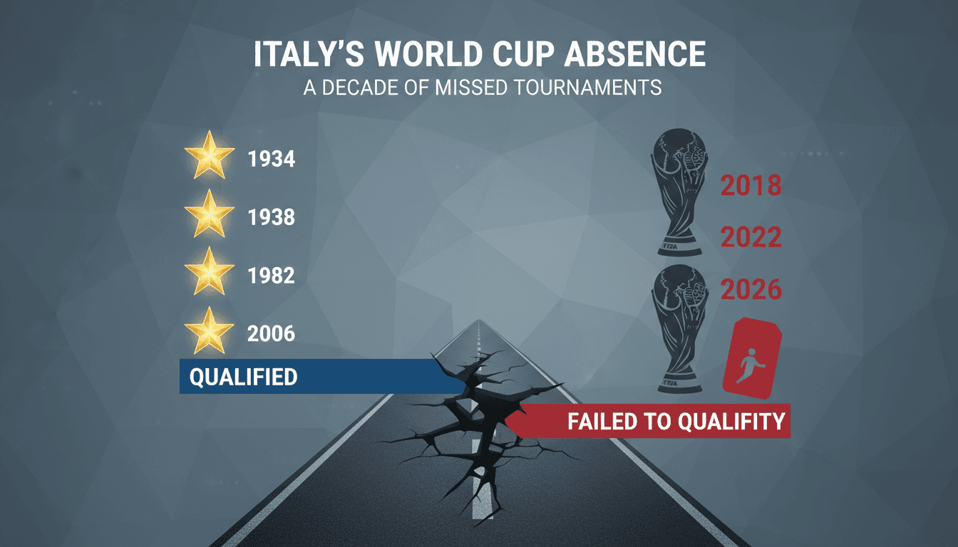 Italy Eliminated from 2026 FIFA World Cup After Penalty Shootout Loss to Bosnia and Herzegovina