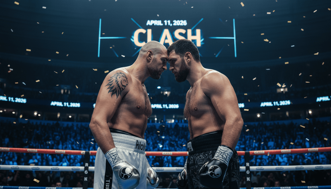Tyson Fury to Face Arslanbek Makhmudov in Heavyweight Bout Scheduled for April 2026