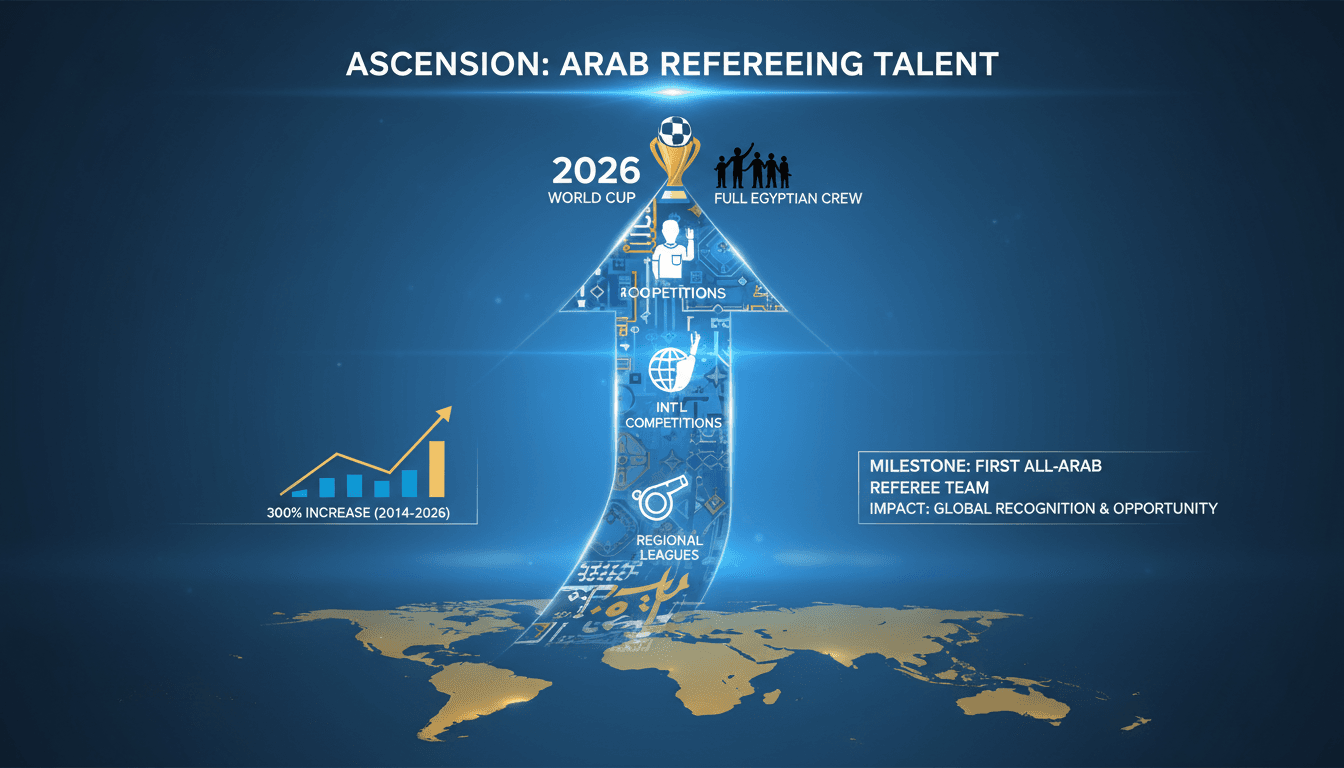 FIFA Appoints First Full Egyptian Referee Crew for 2026 World Cup