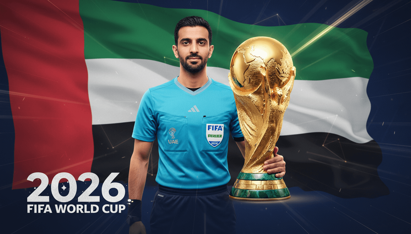 Omar Al Ali to Officiate at 2026 FIFA World Cup as UAE's Eighth Referee Crew