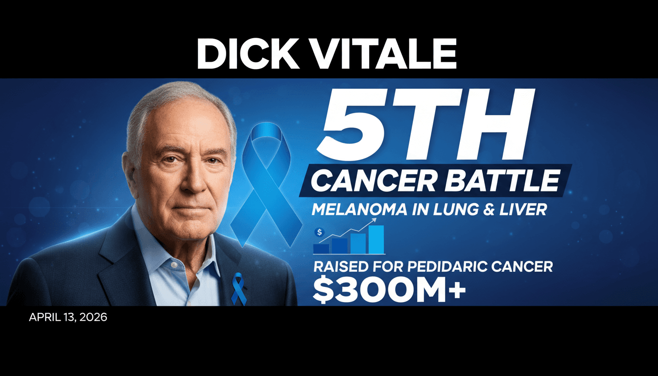 Dick Vitale Announces Fifth Cancer Diagnosis with Melanoma in Lung and Liver