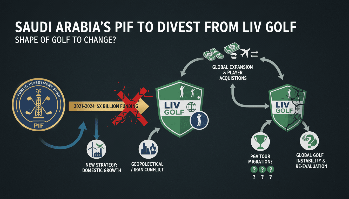 Saudi Arabia's Public Investment Fund Set to Withdraw Support for LIV Golf