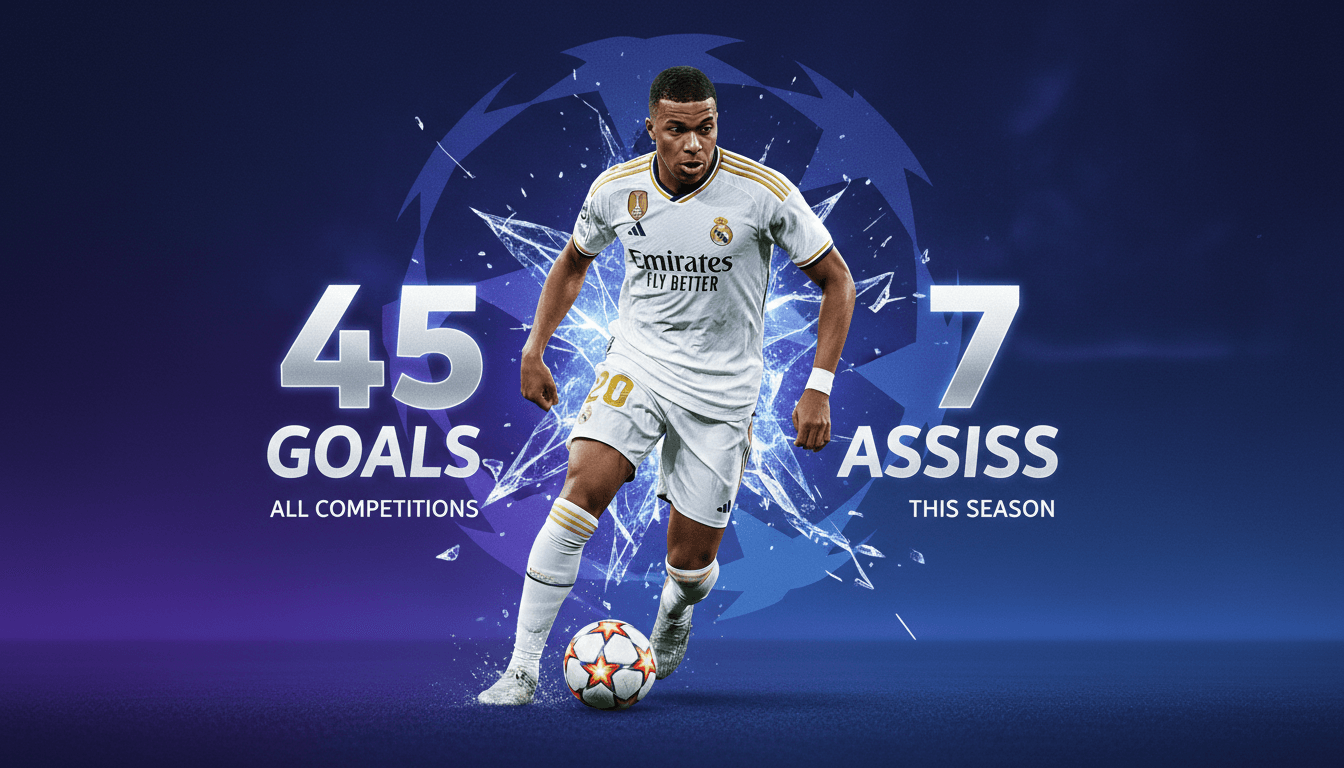 Kylian Mbappé Returns to Real Madrid Squad for Champions League Clash Against Bayern Munich