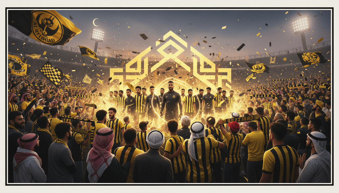 Al-Ittihad Fans Rally Support Ahead of AFC Champions League Quarter-Final