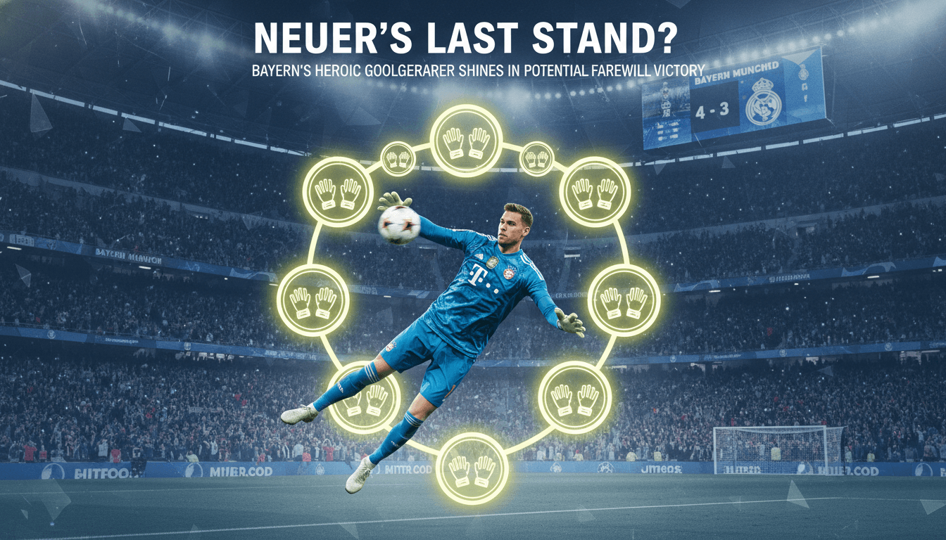 Manuel Neuer's Potential Last UEFA Champions League Match Ends in Victory for Bayern Munich