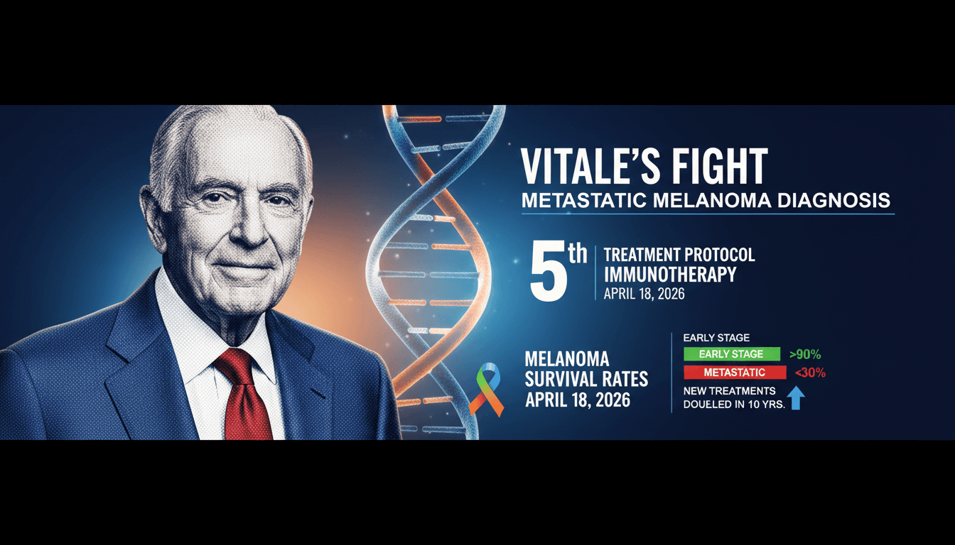 Dick Vitale Reveals Metastatic Melanoma Diagnosis and Begins New Treatment Protocol