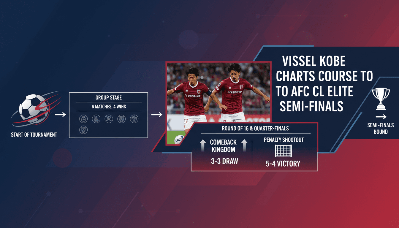 Vissel Kobe reaches AFC Champions League Elite semi-finals after dramatic penalty shootout victory