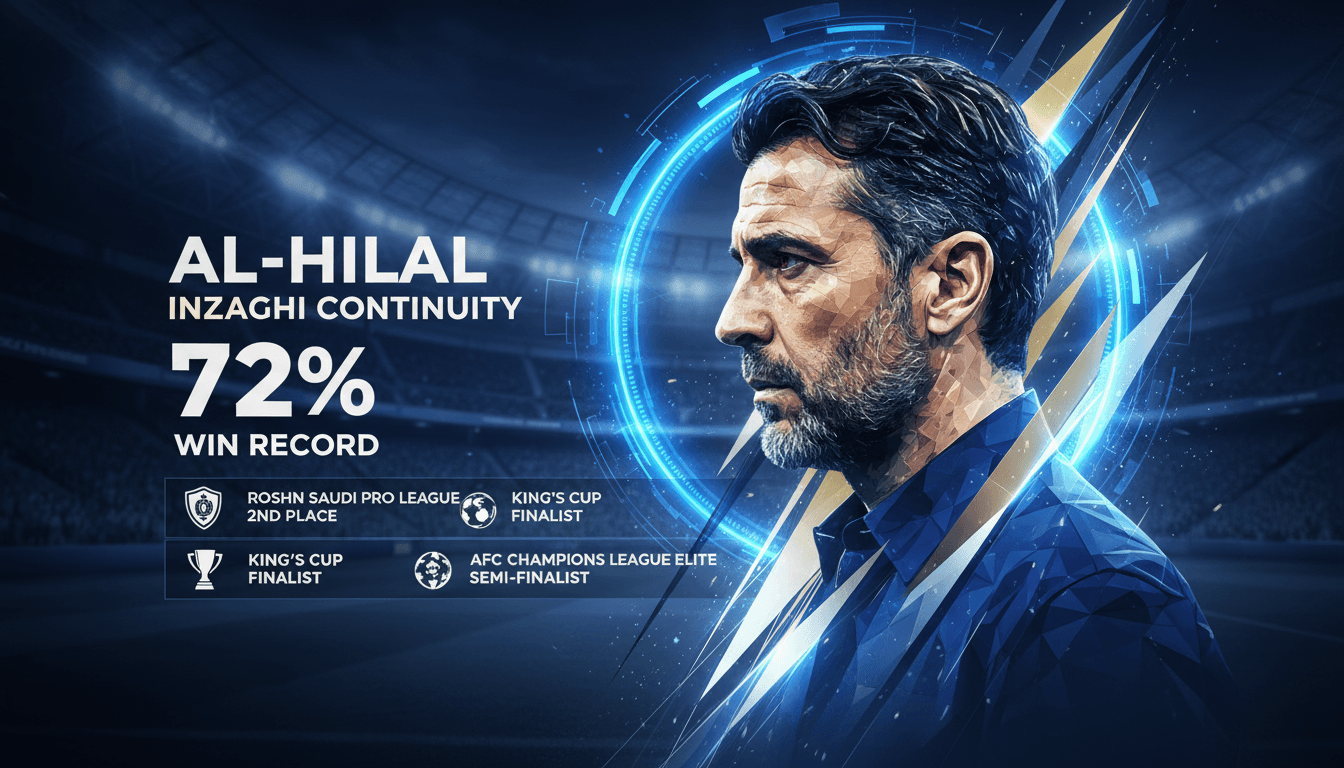 Al-Hilal Retains Head Coach Simone Inzaghi After AFC Champions League Exit