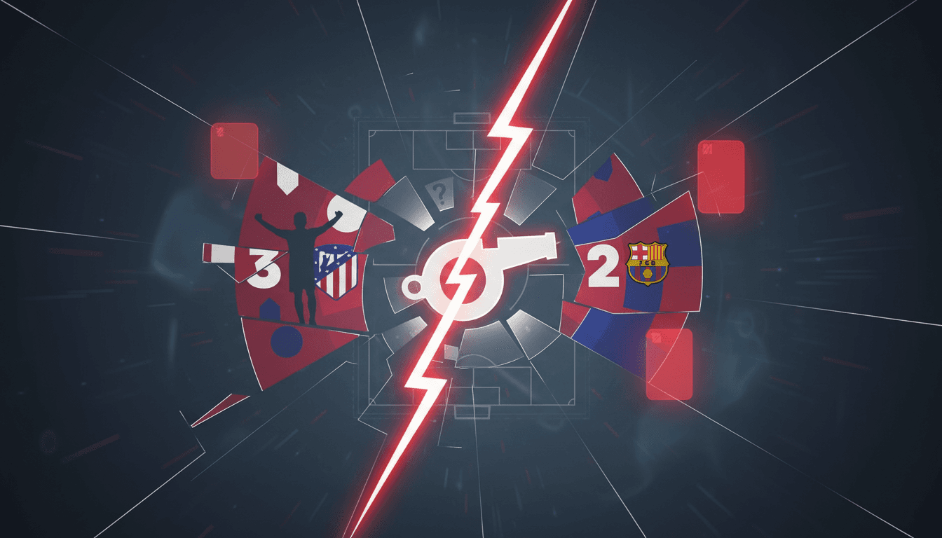 Atlético Madrid Defeats FC Barcelona in UEFA Champions League Quarterfinals Amid Controversial Refereeing