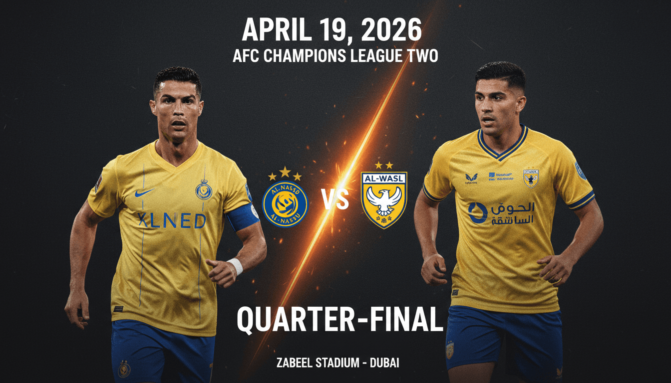 Al-Nassr Prepares for AFC Champions League Quarter-Final Against Al-Wasl