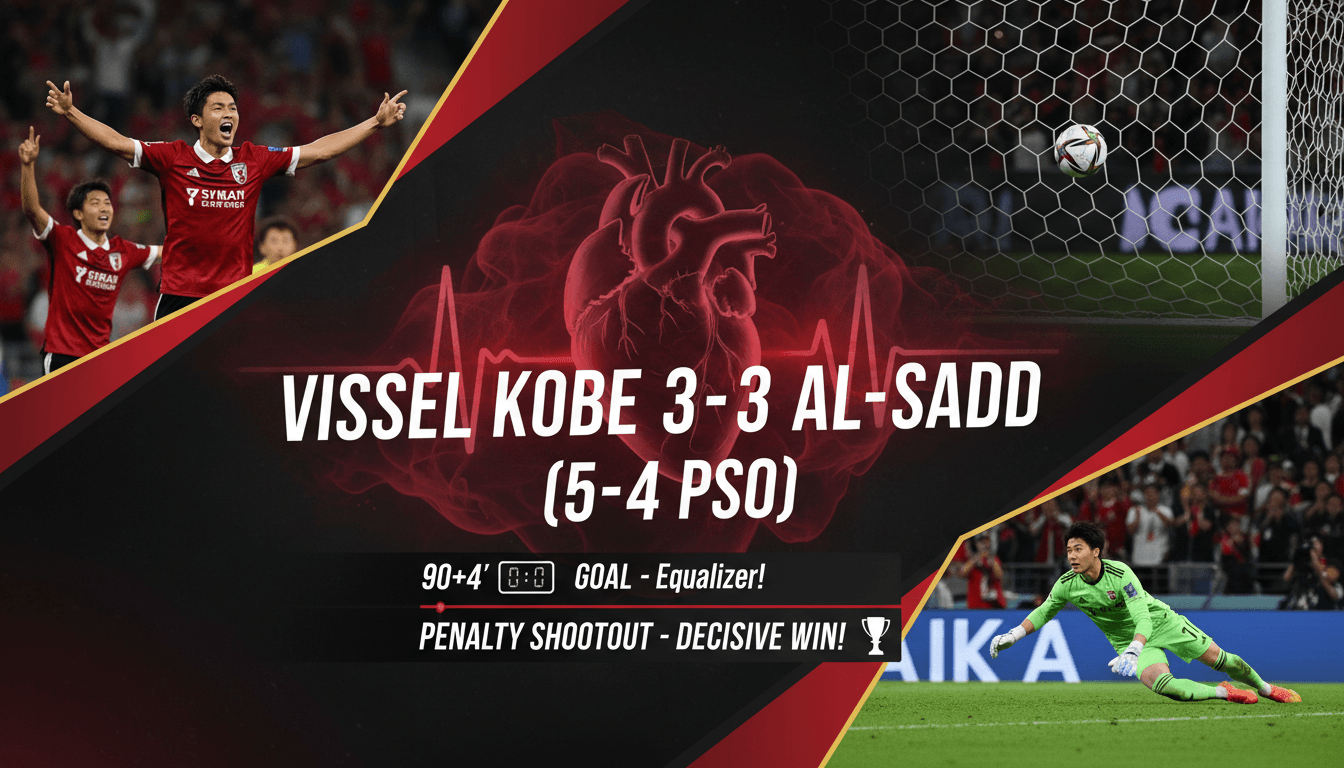 Vissel Kobe Defeats Al-Sadd in AFC Champions League Quarter-Finals