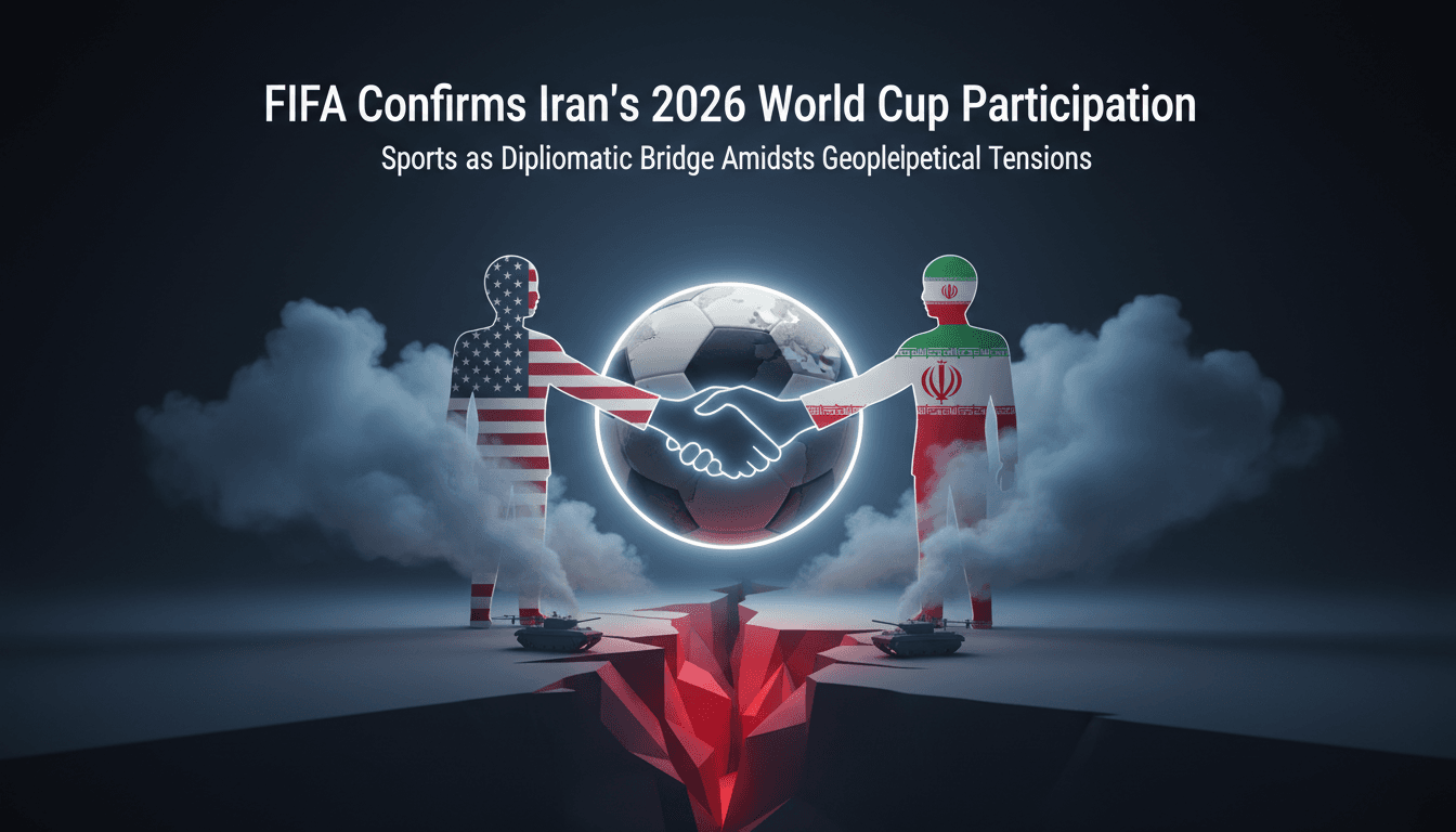 FIFA Confirms Iran's Participation in 2026 World Cup Amid US-Iran Conflict