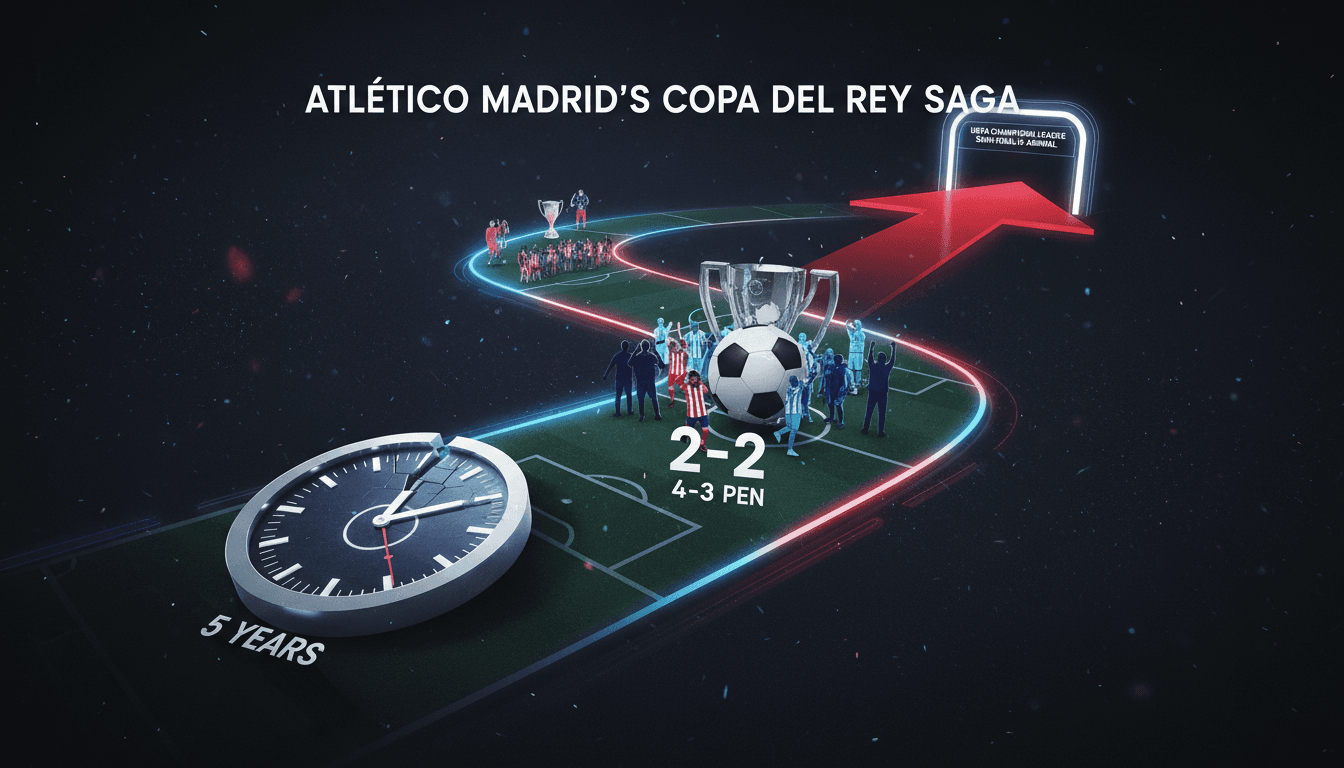 Atlético Madrid Loses Copa del Rey Final to Real Sociedad in Penalty Shootout