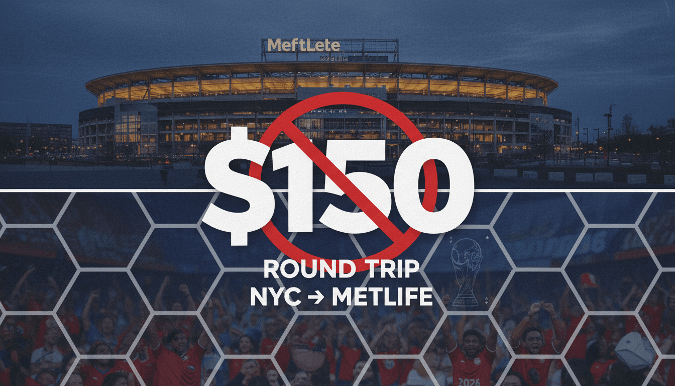 FIFA Criticizes New Jersey Transit for Excessive Train Fare Increase Ahead of 2026 World Cup