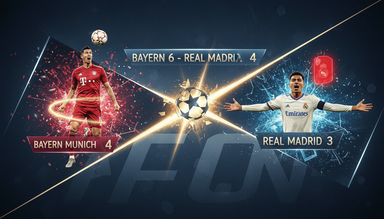 Bayern Munich eliminates Real Madrid in UEFA Champions League quarter-finals