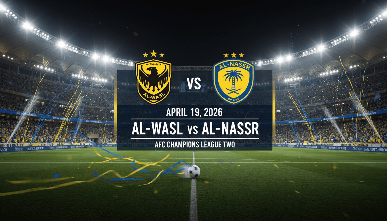 Al-Wasl to face Al-Nassr in AFC Champions League Two quarter-final in Dubai