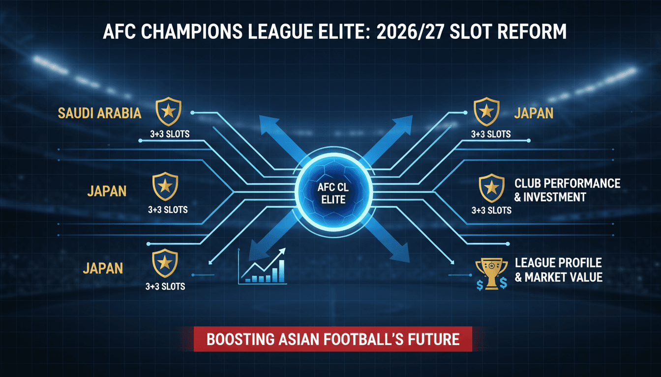AFC Committee Advances Slot Allocation Reform for Champions League Favoring Saudi Arabia and Japan