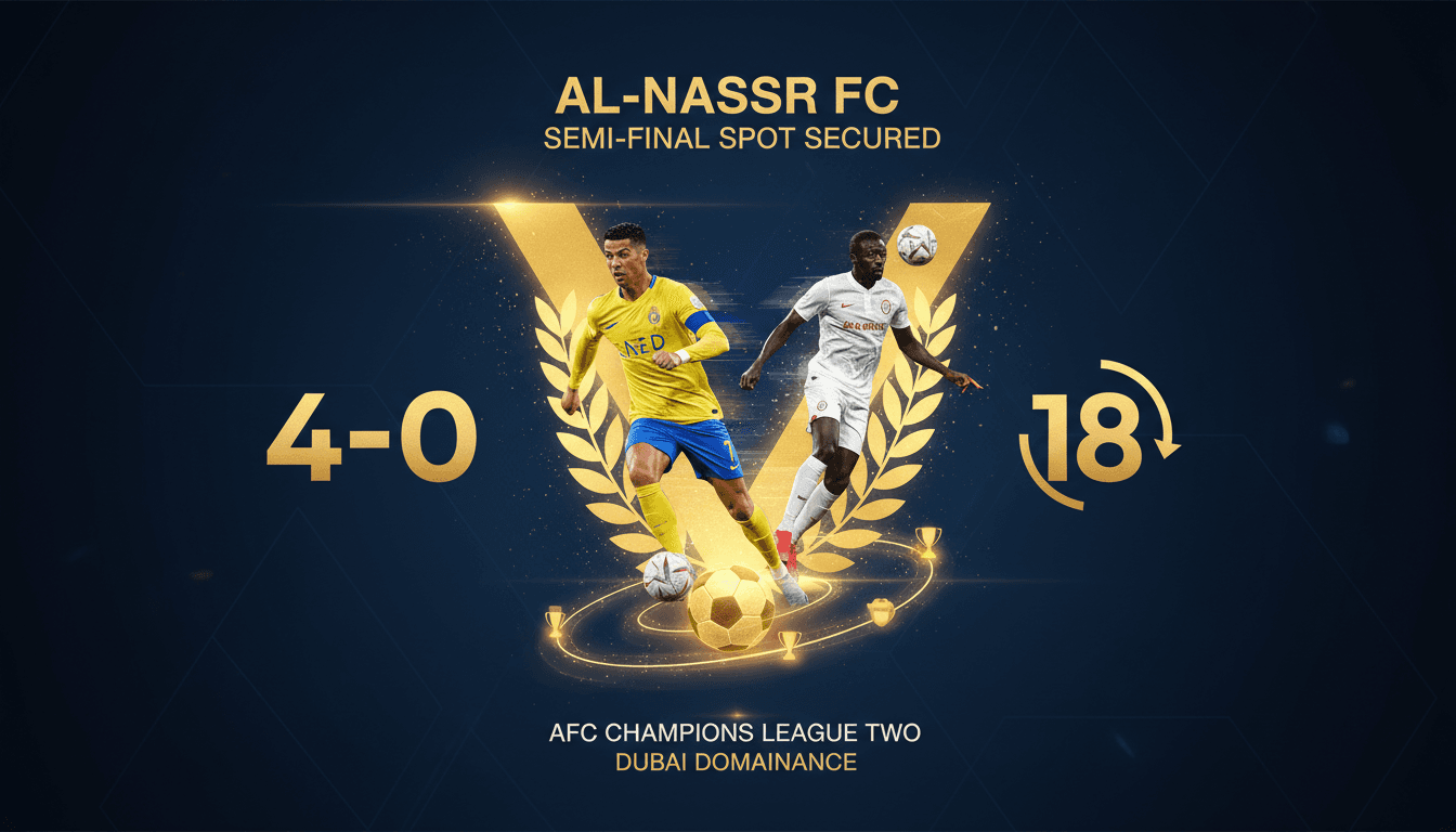 Al-Nassr FC Secures Semi-Final Spot in AFC Champions League Two with Dominant Win