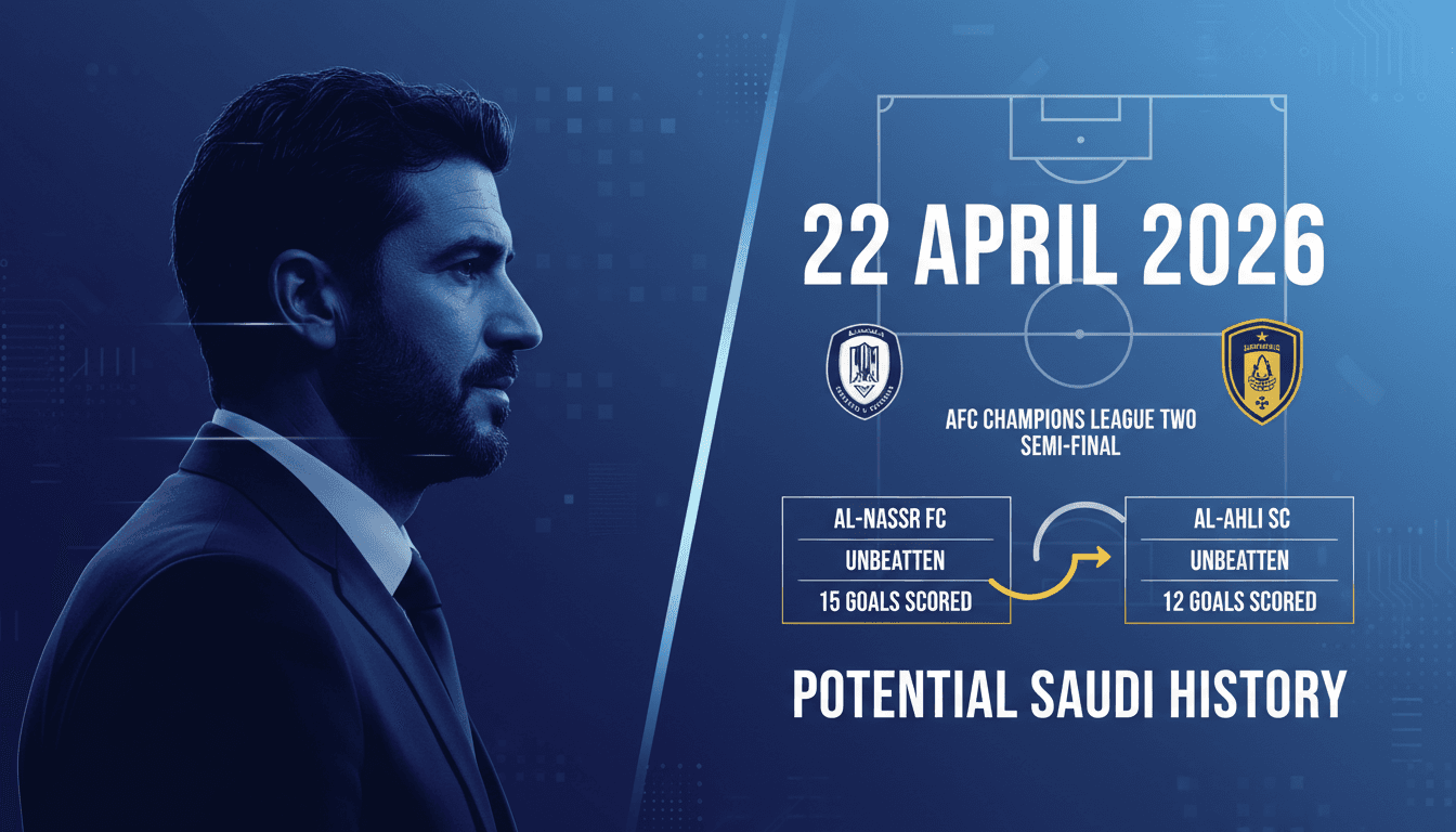Jorge Jesus Prepares Al-Nassr for AFC Champions League Two Semi-Final Against Al-Ahli SC