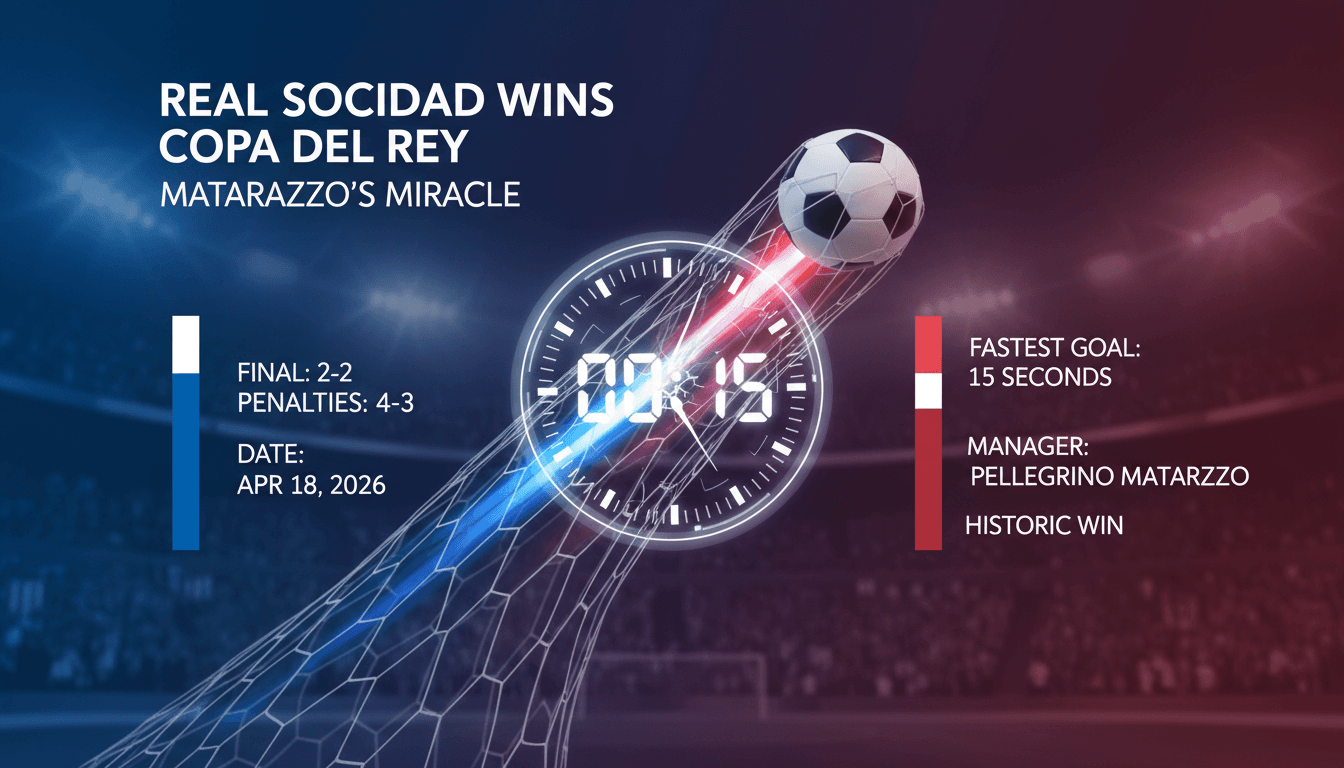 Real Sociedad Wins Fourth Copa del Rey Title in Dramatic Penalty Shootout Against Atlético Madrid