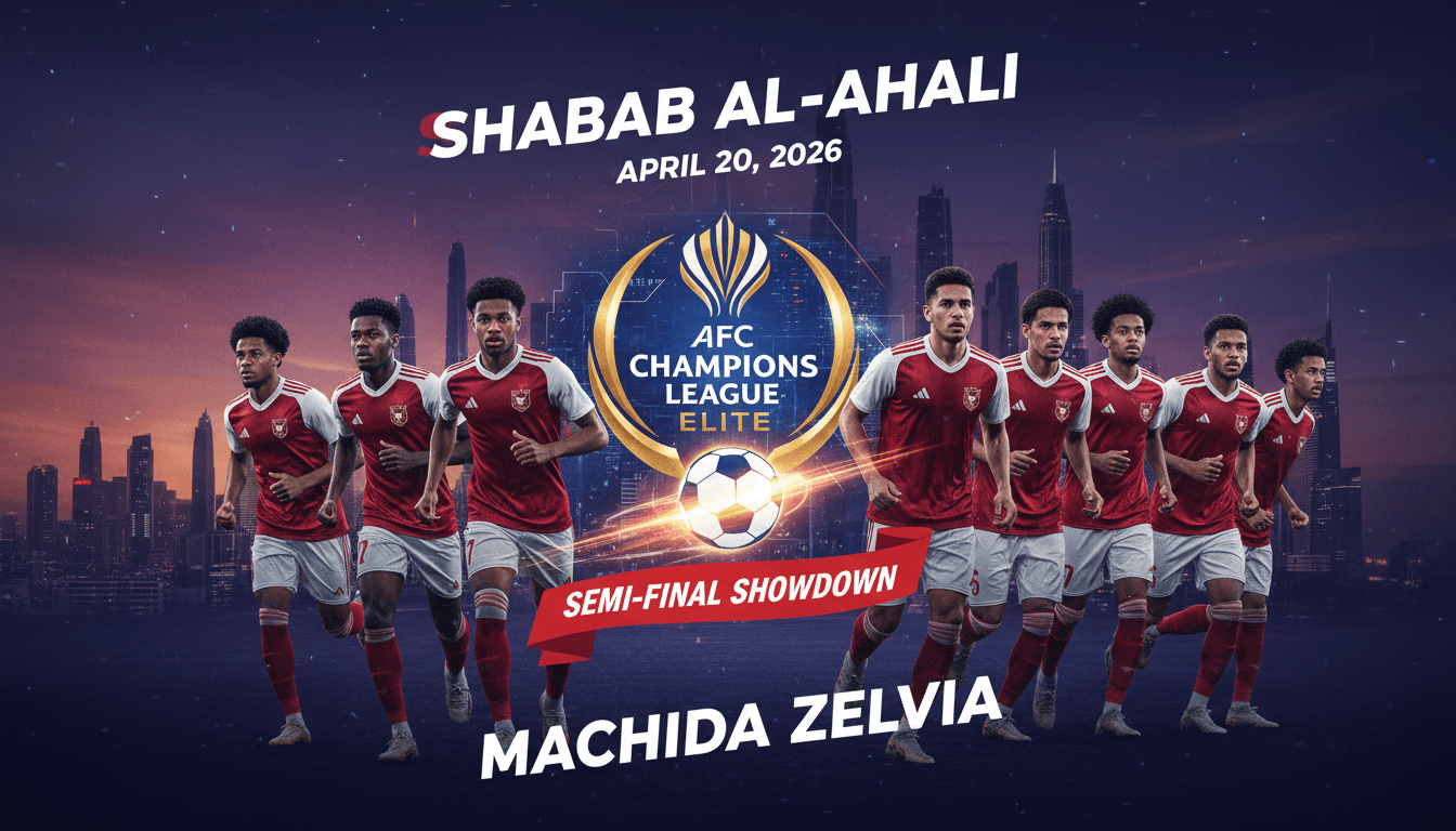 Shabab Al-Ahli Aims for AFC Champions League Final Against Machida Zelvia