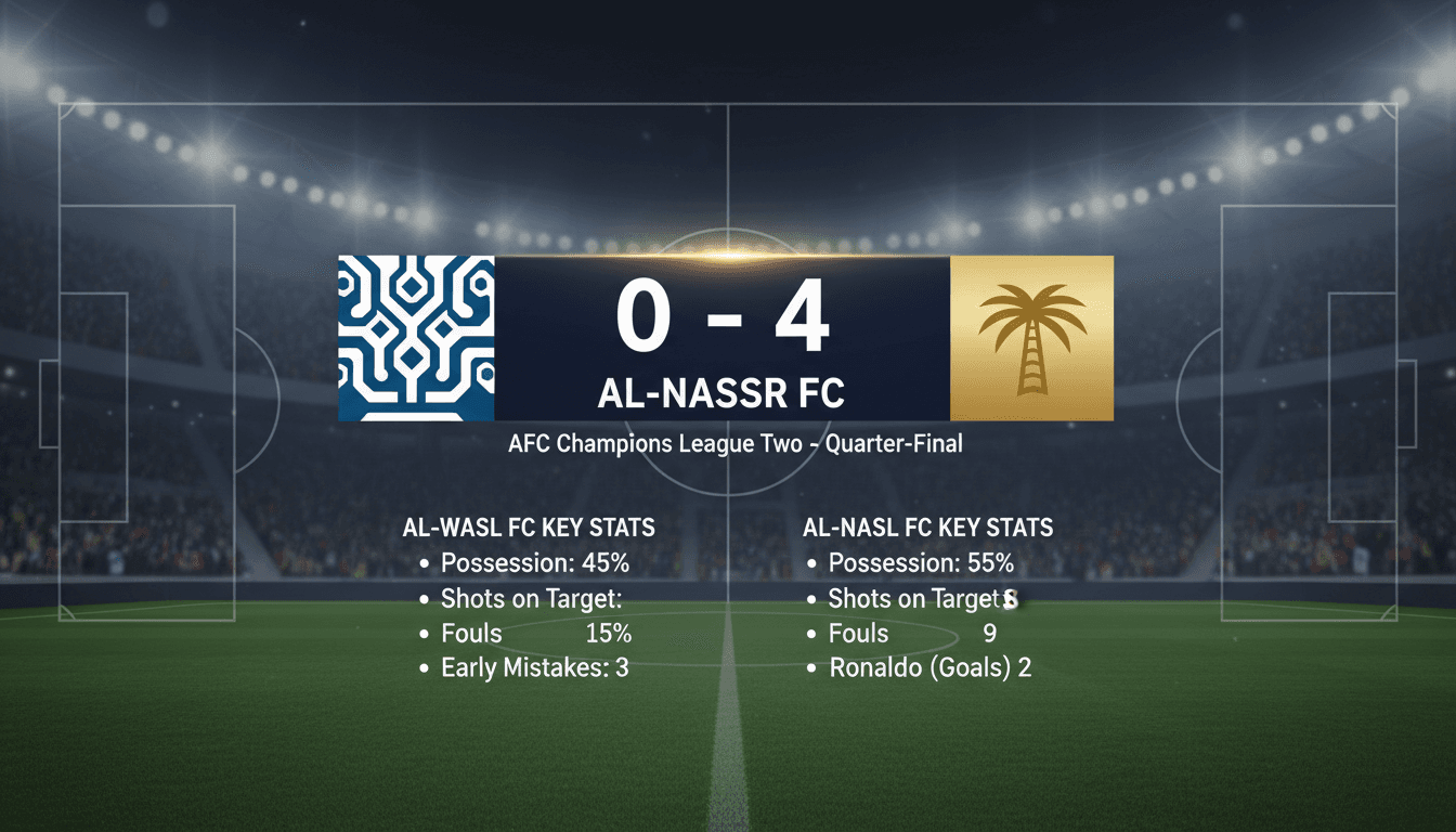 Al-Wasl FC Eliminated from AFC Champions League Two by Al-Nassr FC