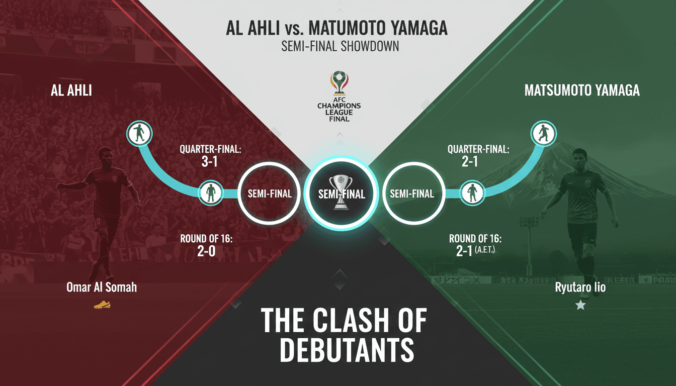 Al Ahli and Matsumoto Yamaga Prepare for AFC Champions League Semi-Final