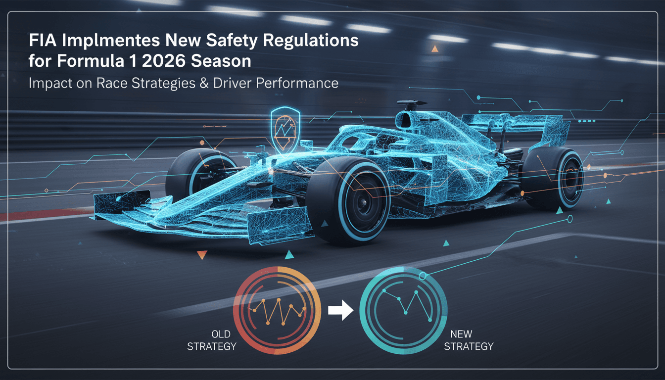FIA Implements New Safety Regulations for Formula 1 2026 Season