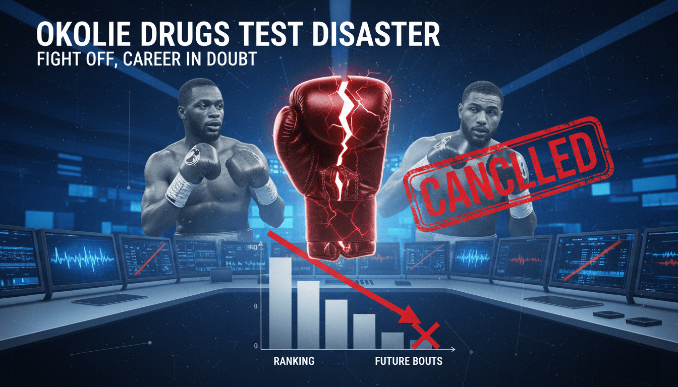 Lawrence Okolie fails drugs test leading to fight cancellation against Tony Yoka